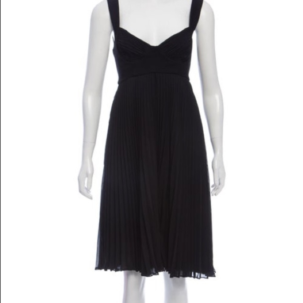 DIANE VON FURSTENBURG BLACK KENDALL DRESS SIZE 8